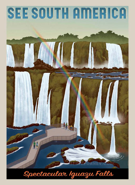 iguazu falls south america