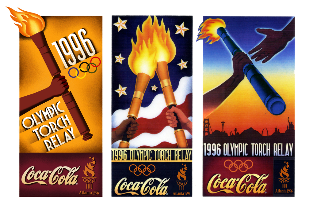 Coca-Cola 1996 Olympics posters